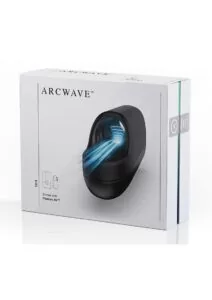 Arcwave Ion Rechargeable Silicone Pleasure Air Stroker - Black