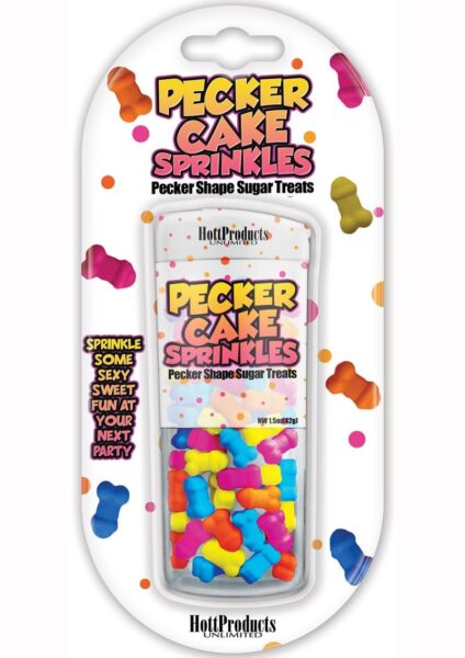 Pecker Cake Sprinkles - Multicolor
