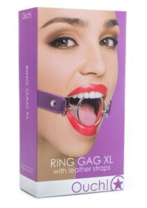 Ouch! Ring Gag XL - Purple