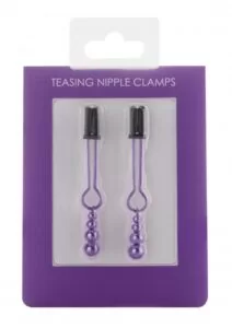 Ouch! Teasing Nipple Clamps - Purple
