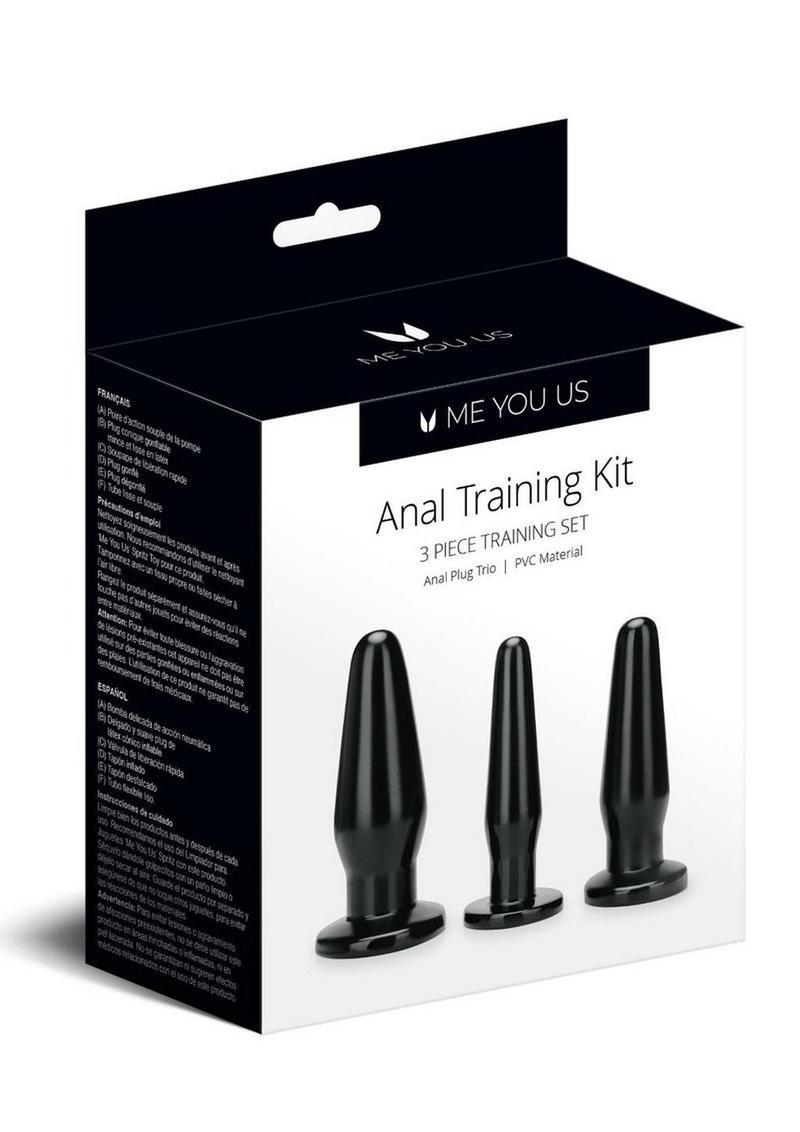 ME YOU US Anal Training Kit - Black | TabooAdultToys.com