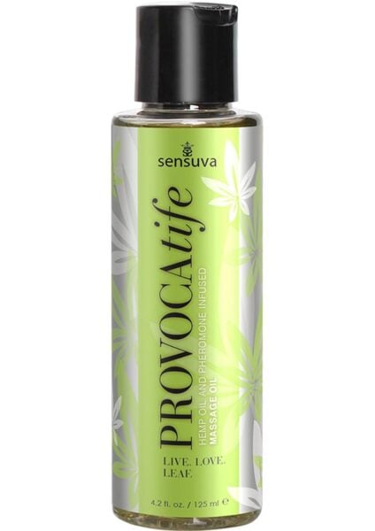 Provocatife Hemp Oil and Pheromone Infused Massage Oil 4.2oz