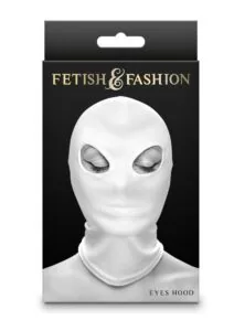 Fetish and Fashion Eyes Hood - White