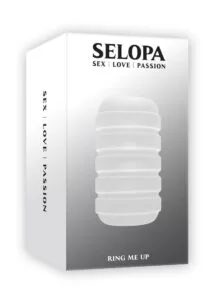 Selopa Ring Me Up Dual End Stroker - Clear