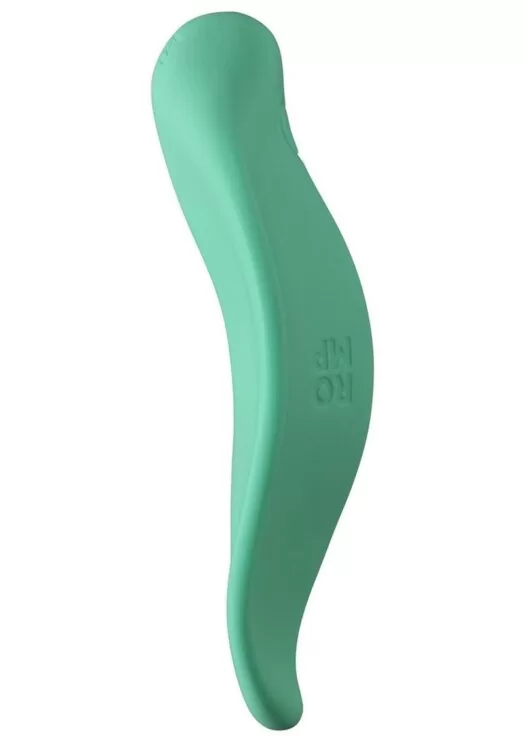Romp Wave Rechargeable Silicone Clitoral Stimulator -Teal
