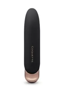 Coquette The BEBE Rechargeable Silicone Bullet - Black/Gold