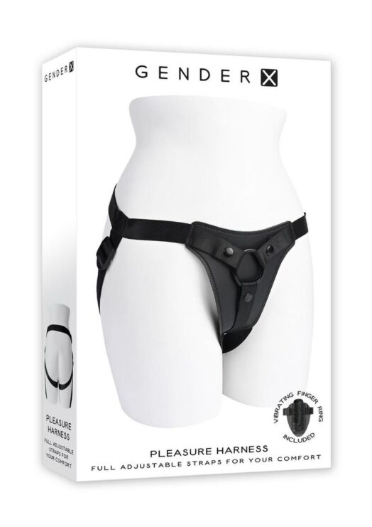 Gender X Pleasure Harness - Black