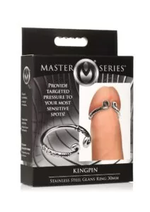 Master Series Kingpin Stainless Steel Glans Ring 30mm