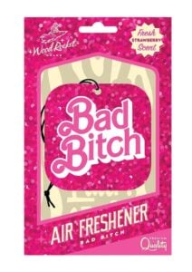 Bad Bitch Air Freshener - Multicolor