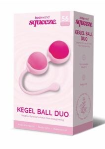 BodyWand Squeeze Kegal Ball Duo Weighted Silicone 56G