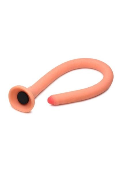 Hose Slim Silicone Enema 19in - Vanilla