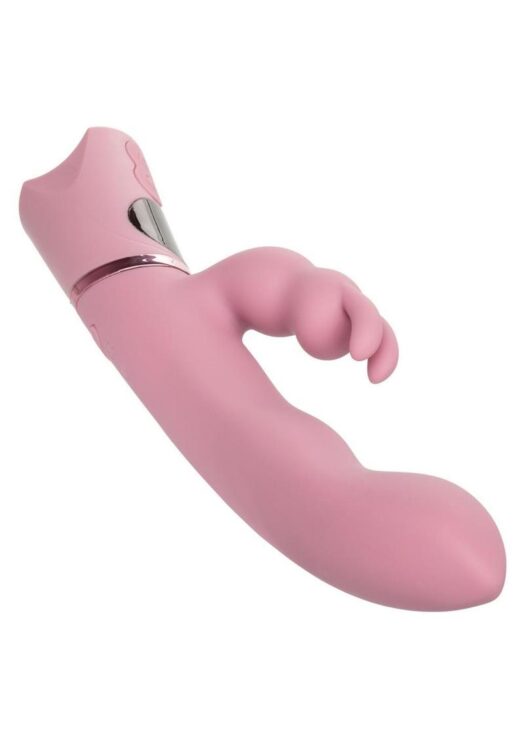 Orgasmatron Digital G-Bunny Rechargeable Silicone Massager - Pink