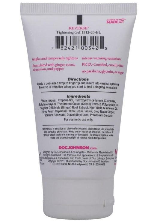 Reverse Tightening Gel For Women 2oz - Bulk - Image 2