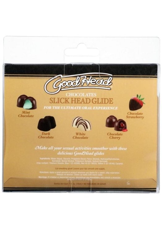 GoodHead Slick Head Glide Chocolates (5 Pack) 1oz - Image 2