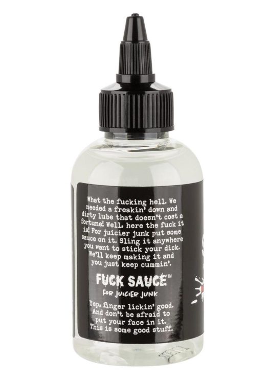 Fuck Sauce Water Based Personal Lubricant 4oz - Image 2