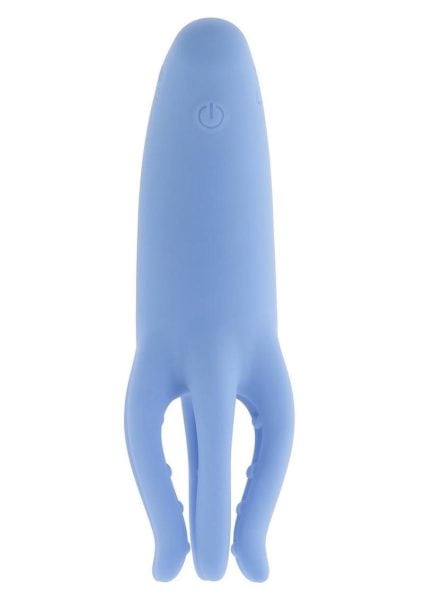 Selopa Tentacle Tickler Rechargeable Silicone Clitoral Stimulator - Blue