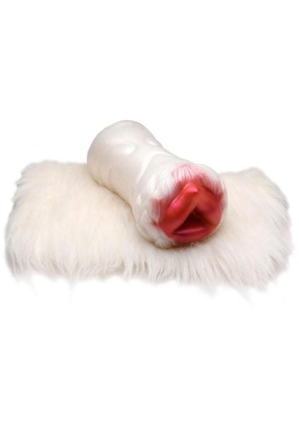 Creature Cocks Snow She-Wolf Pussy Silicone Stroker - White