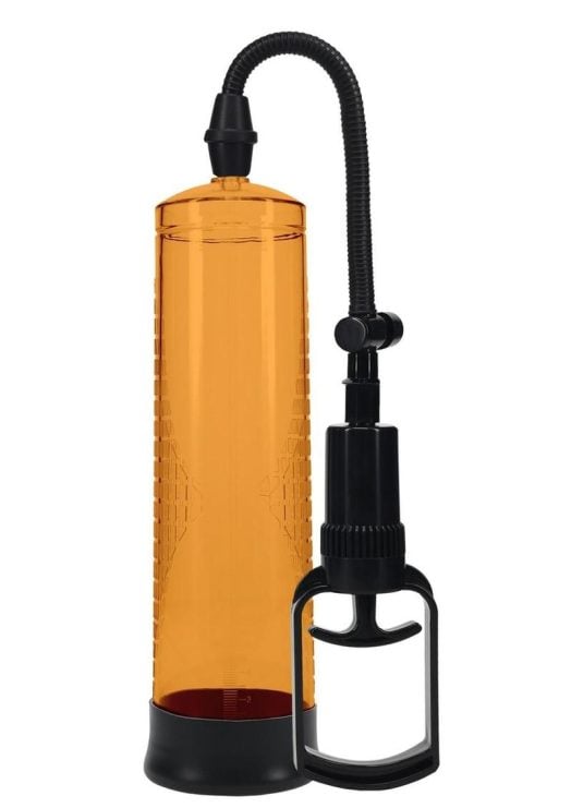 Pumped Basic Pump 2 Water Resistant Silicone Penis Pump - Orange