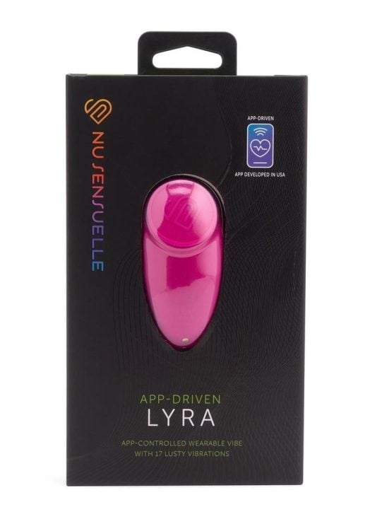 Nu Sensuelle Lyra Rechargeable Silicone App Compatible Panty Vibe - Magenta