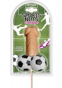 Sports Nuts Cock Pop Soccer Balls - Caramel