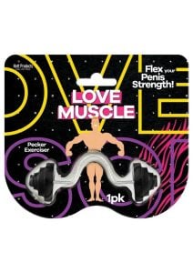 Love Muscle Pecker Exerciser - Gray