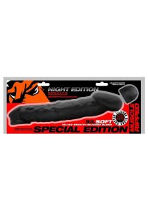 Oxballs Muscle Ripped Slim Cocksheath Night Edition - Black