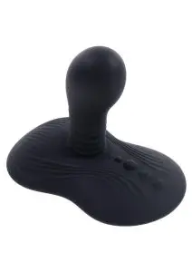 Playboy Sittin And Spinnin Rechargeable Silicone Vibrator with Remote